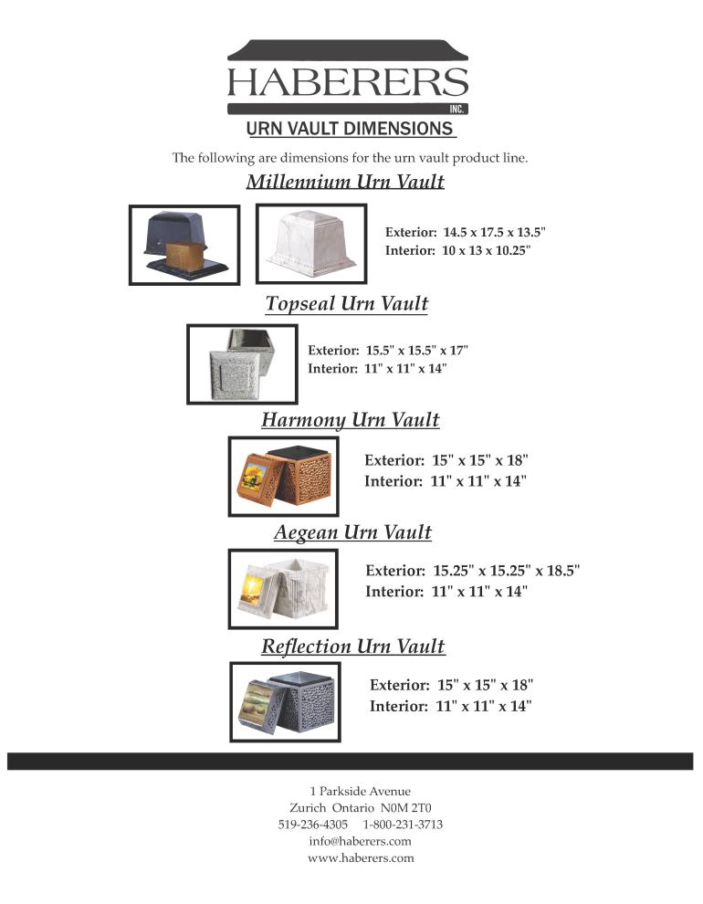 urn vaults